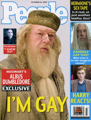 PEOPLE dumbledore ImGay